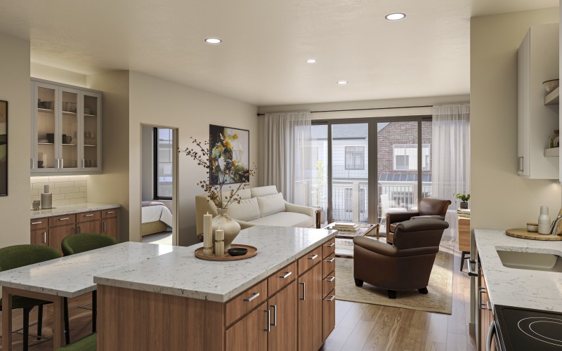 home showing kitchen